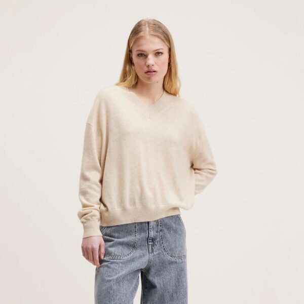 Slax cashmere sweater (242 / W / OATMEAL)