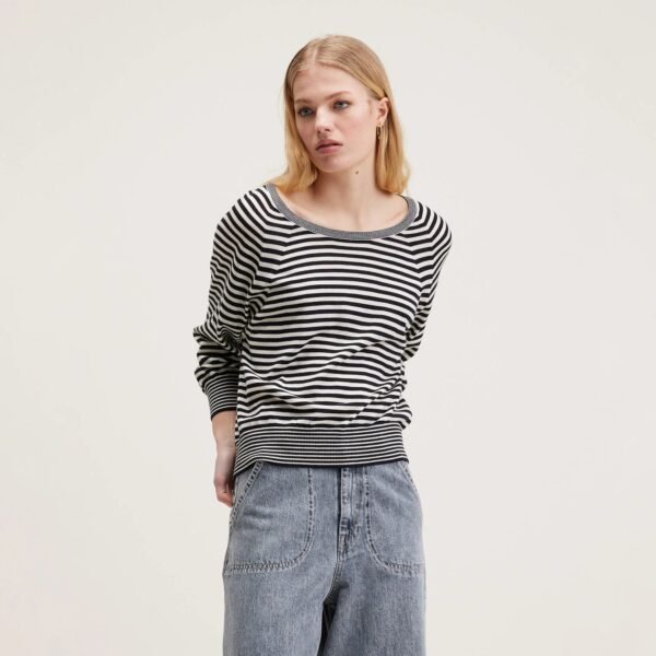 Aloty wool sweater (242 / W / STRIPE A)